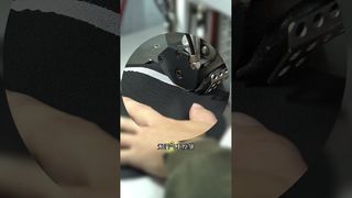 Automated Steam Free Fusing Machine for Garment Interlining #garmentfactory#sewing#fashionclothes