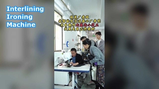 Steam Free Interlining Ironing Machine for Garment