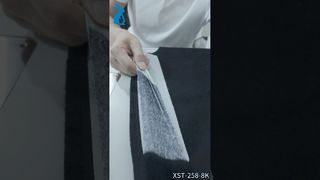 interfacing ironing machine developed by Dressed Santo replaced the iron, press table, steam boiler